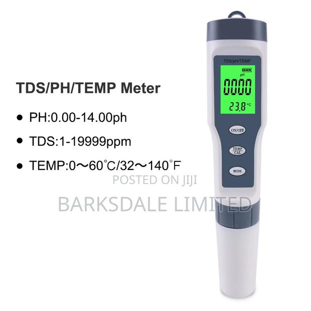 Digital Ph Meter Atc Tester, 3 in 1 Ph TDS Temp 0.01 - main view