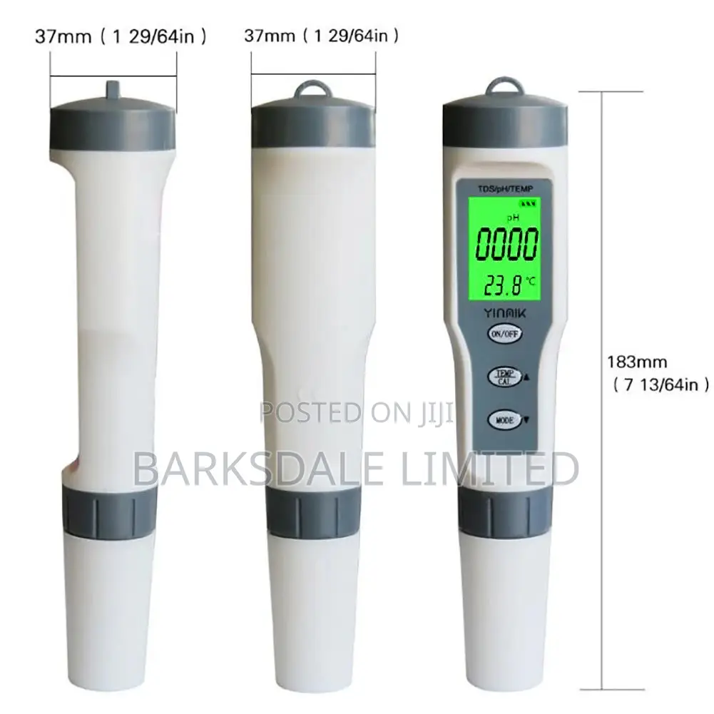 Digital Ph Meter Atc Tester, 3 in 1 Ph TDS Temp 0.01