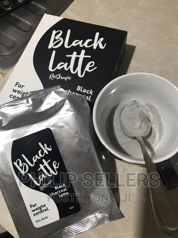100% ORIGINAL Black Latte Dry Drink Reshape / Slimming Coffe - thumbnail 2