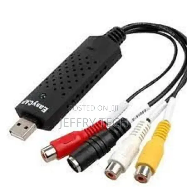 Easy Cap USB 2.0 to 4 Records AV Signal on Computer