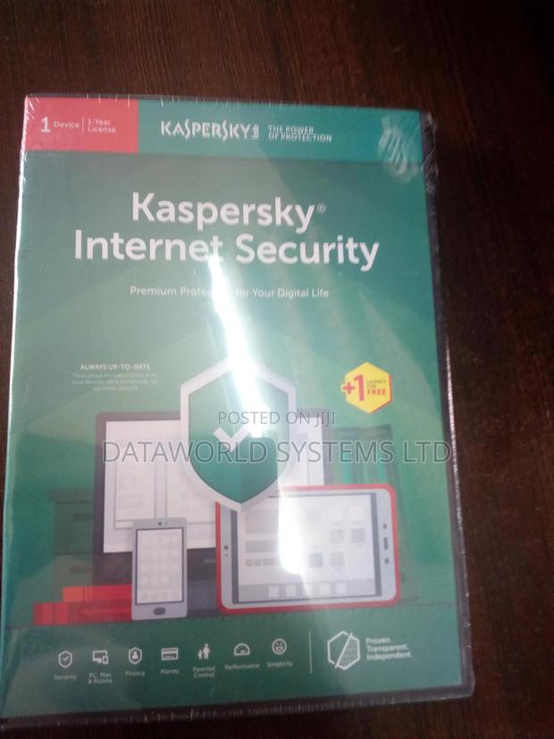 Kaspersky Internet Security 1 User+1 Free Devices - main view
