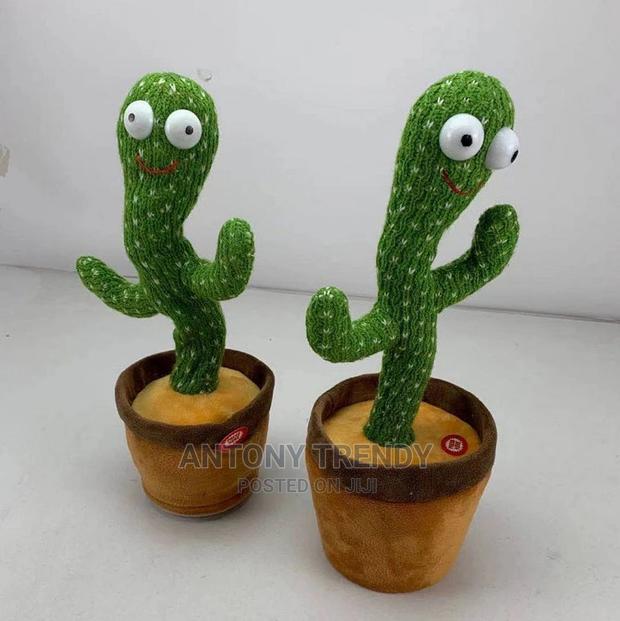 Lovely Talking Toy Dancing Cactus Doll Speak Talk Sound - main view