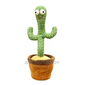 Lovely Talking Toy Dancing Cactus Doll Speak Talk Sound
