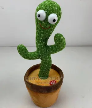 Luminous Cute Stuffed Flowerpot Dancing Talking Electric