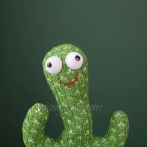Luminous Cute Stuffed Flowerpot Dancing Talking Electric