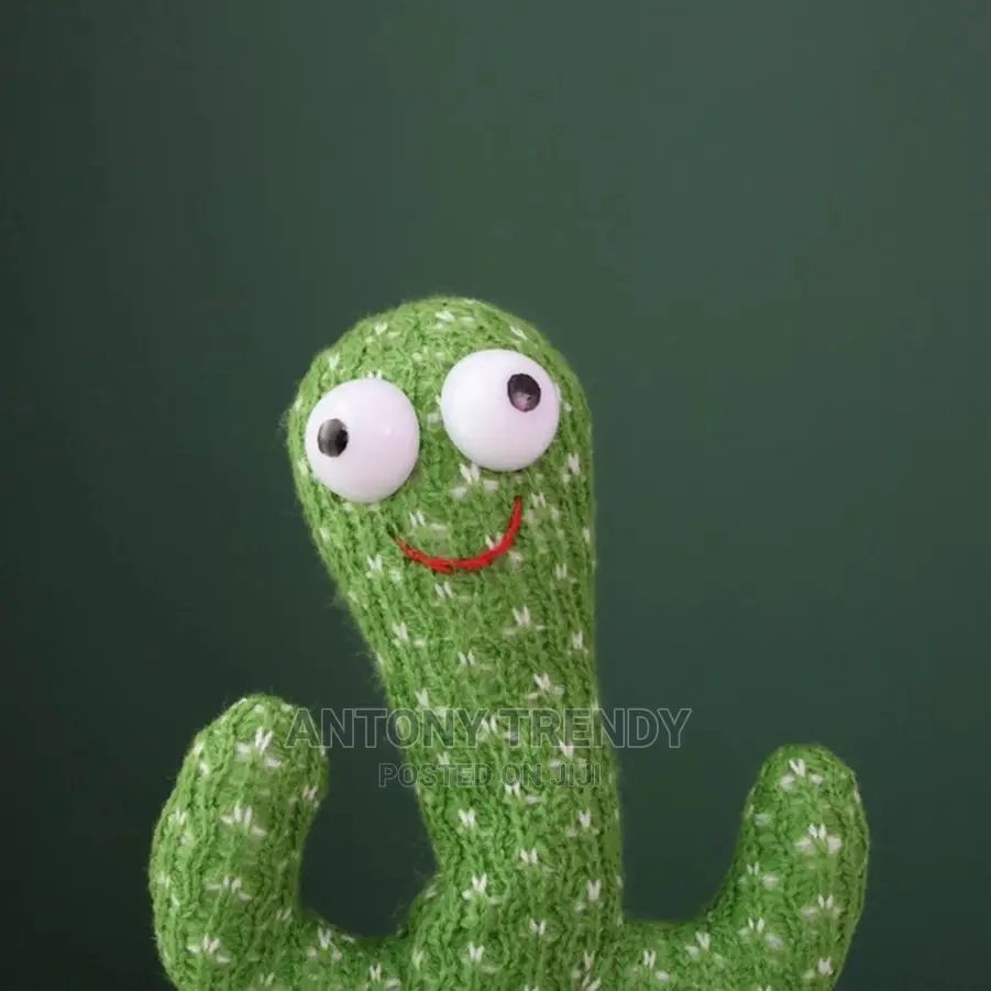 Luminous Cute Stuffed Flowerpot Dancing Talking Electric