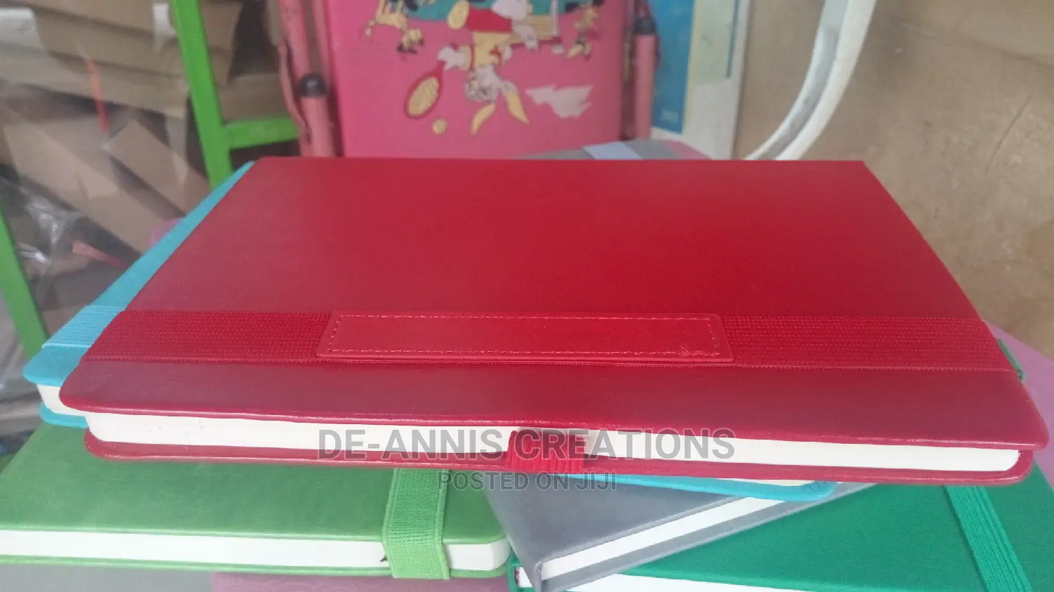 Red Strap Notebook