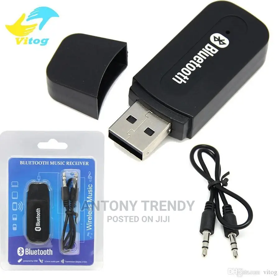 Usb Handfree Wireless 3.5mm AUX Audio Car Bluetooth