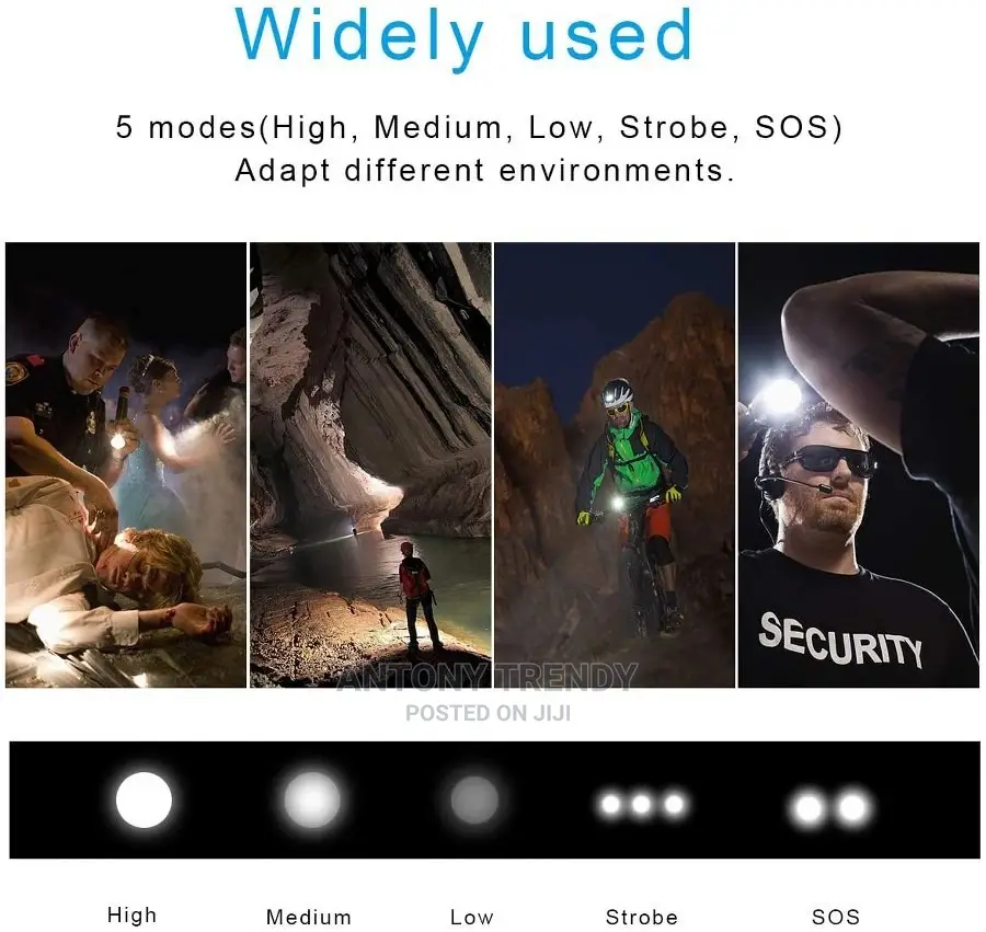 Rechargeable LED Search Light