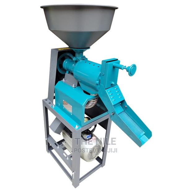Small Agricultural Rice Peeling Machine - main view