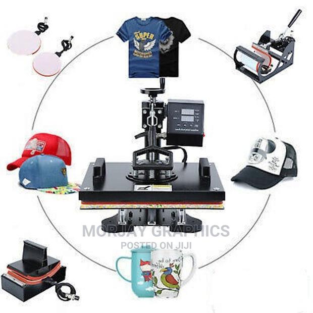 T-Shirt,Mugs,Cape,Plates Multi-Functional 8in1 Heatpress - main view