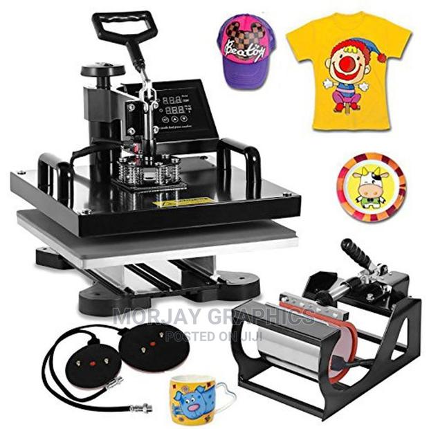 Adjustable Multi-Functional 8 In1 Heatpress Machine - main view