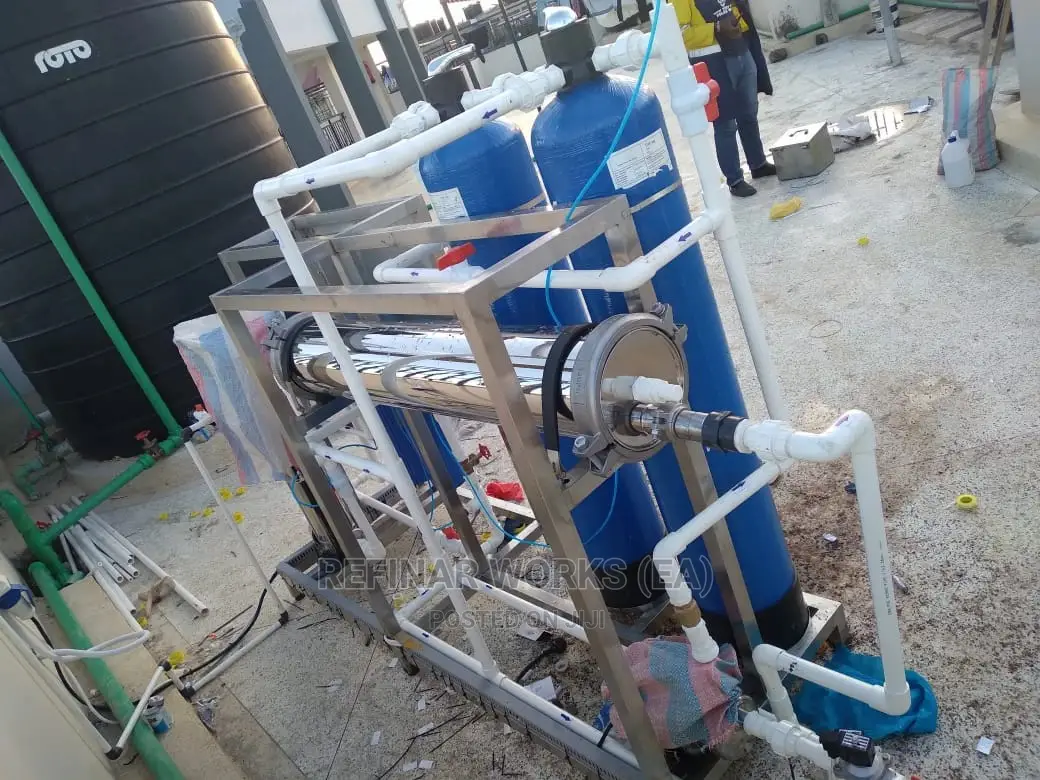 Guide on Starting Water Purification, Refilling Packaging