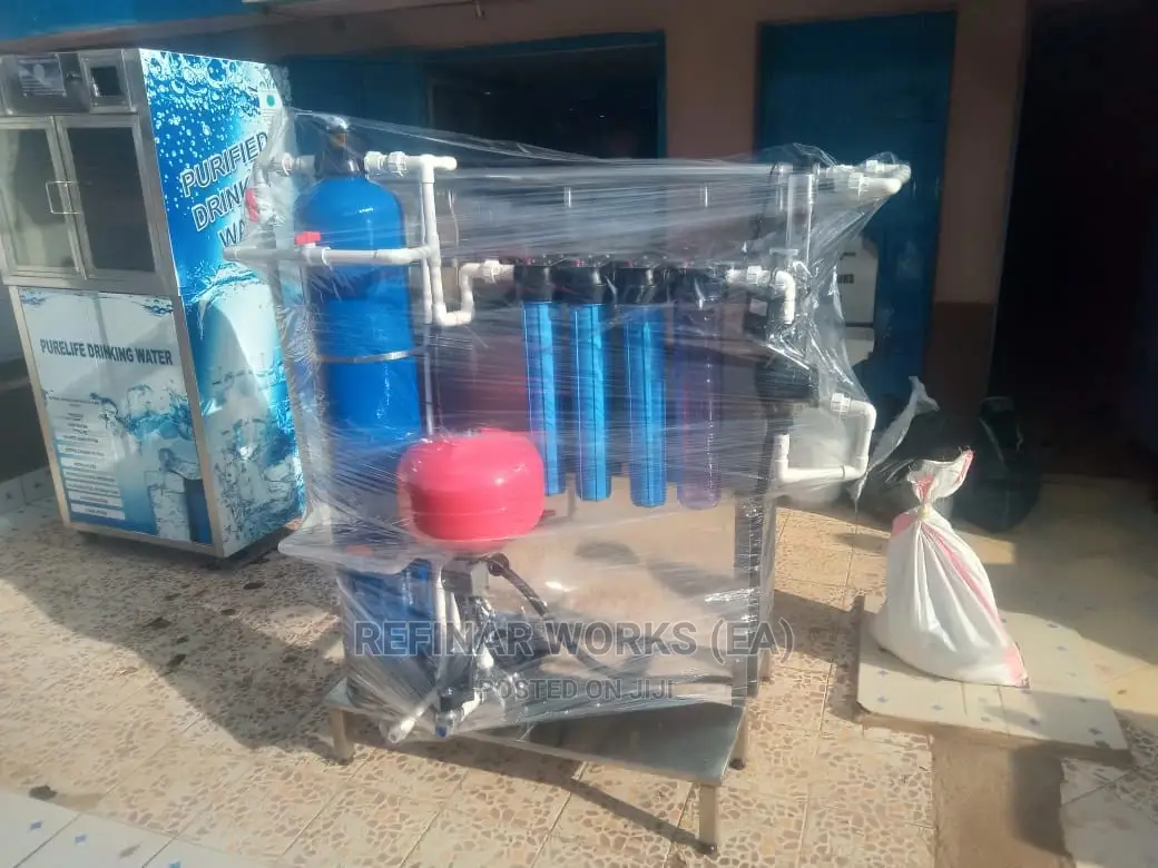 Guide on Starting Water Purification, Refilling Packaging
