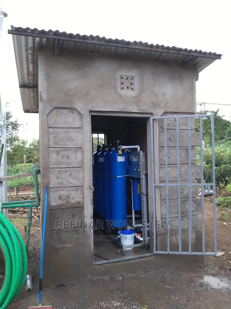 Guide on Starting Water Purification, Refilling Packaging
