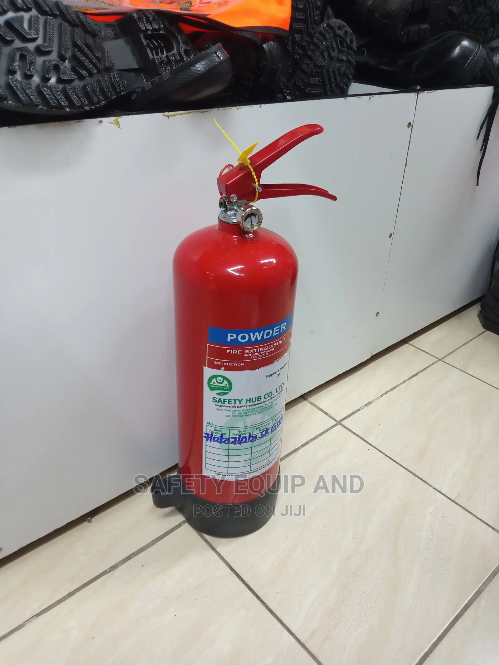 Safety Fire Equipment-Dried Chemical Powder Extinguishers