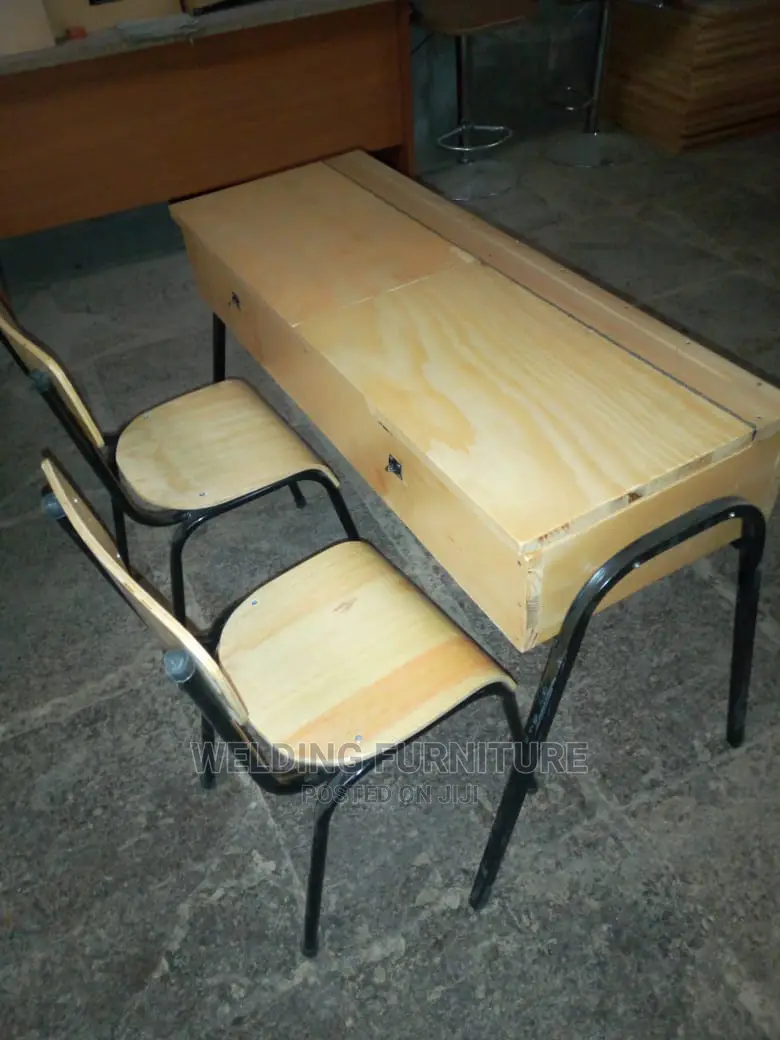 Double School Locker and Chair