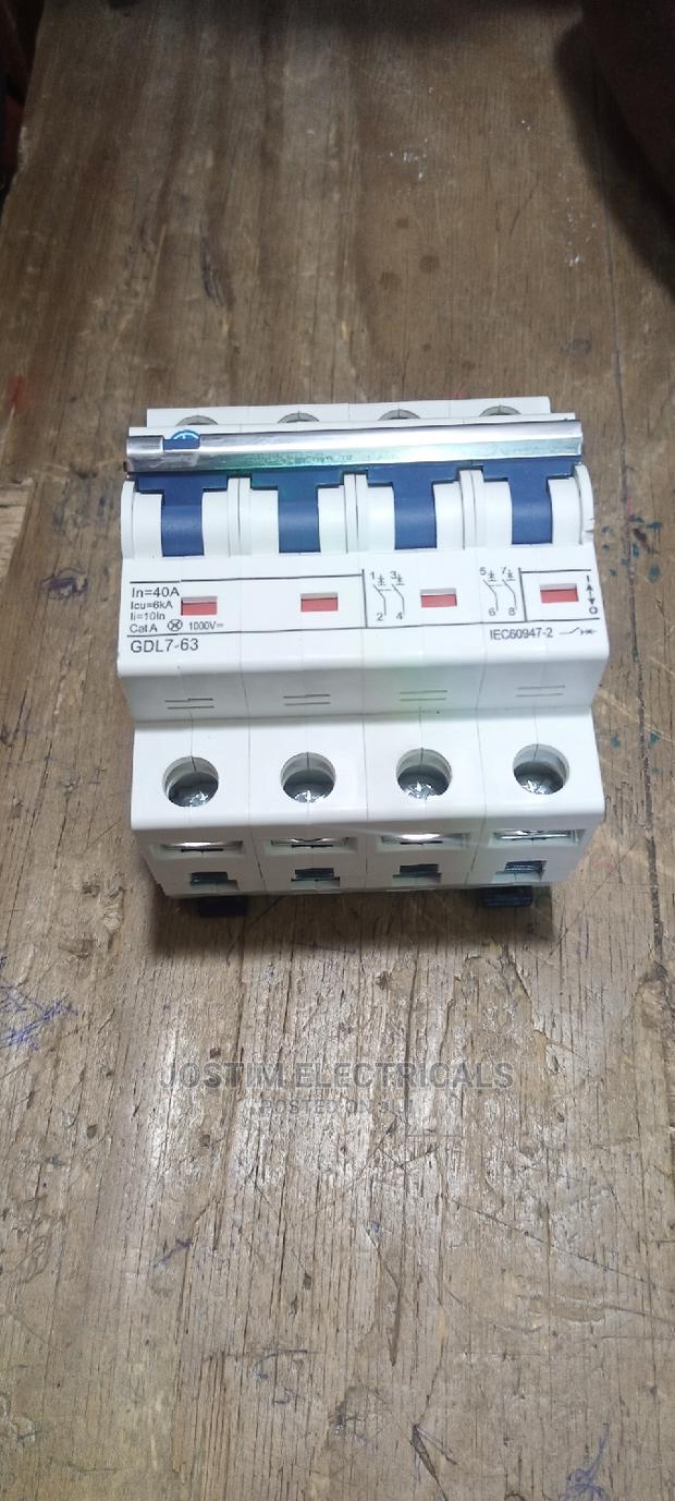 4pole 40a Dc MCB