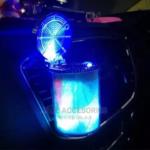 Car Ash Tray With Colorful Led Lights
