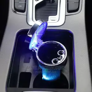 Car Ash Tray With Colorful Led Lights