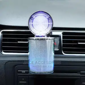 Car Ash Tray With Colorful Led Lights