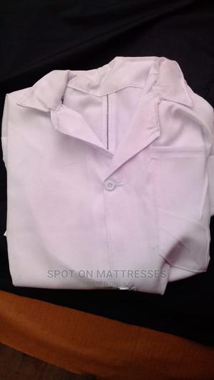White Cotton Labcoat - thumbnail 2
