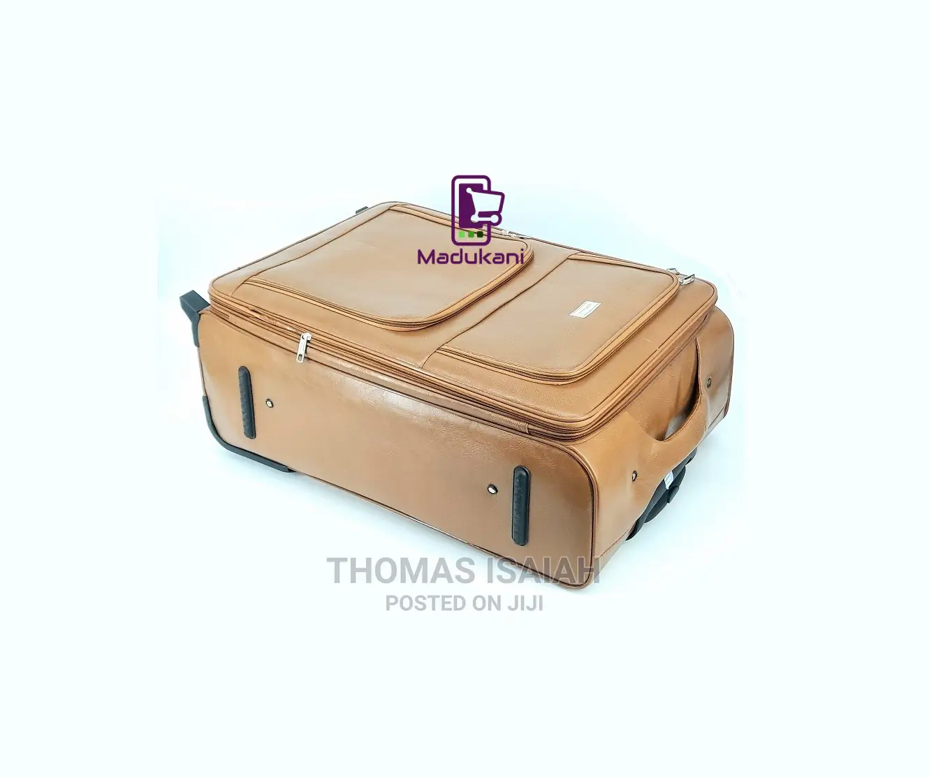 3PCS Faux Leather Deluxe Luggage Suitcase With TSA Lock And