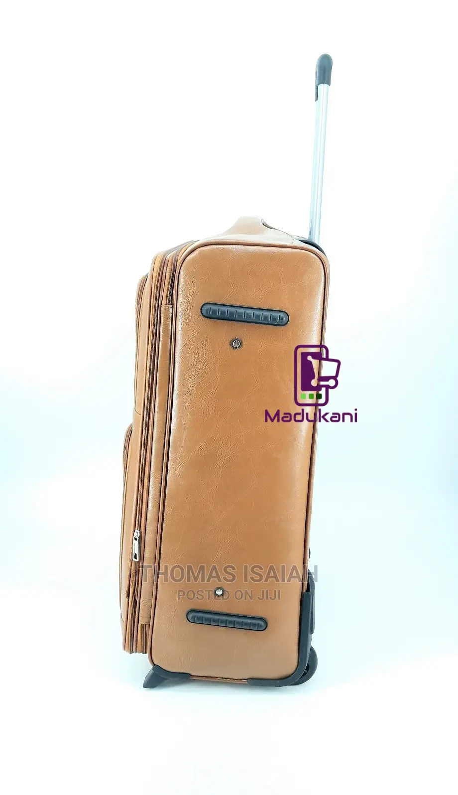 3PCS Faux Leather Deluxe Luggage Suitcase With TSA Lock And