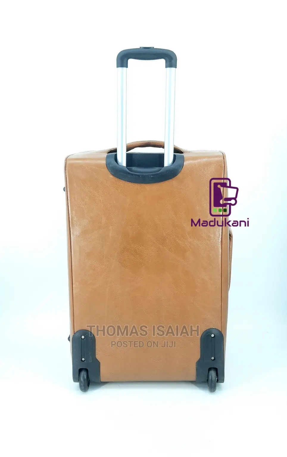 3PCS Faux Leather Deluxe Luggage Suitcase With TSA Lock And