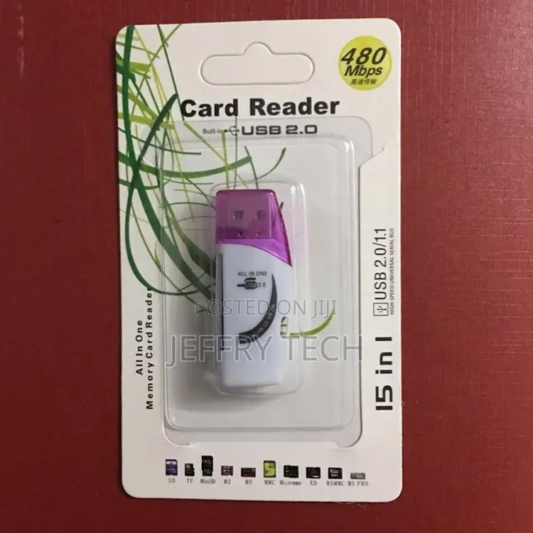All in 1 Memory Multi Card Reader for SD TF T-Flash Card USB