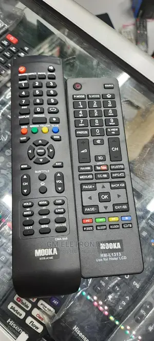 New Mooka Tv Replacement Remote Control.