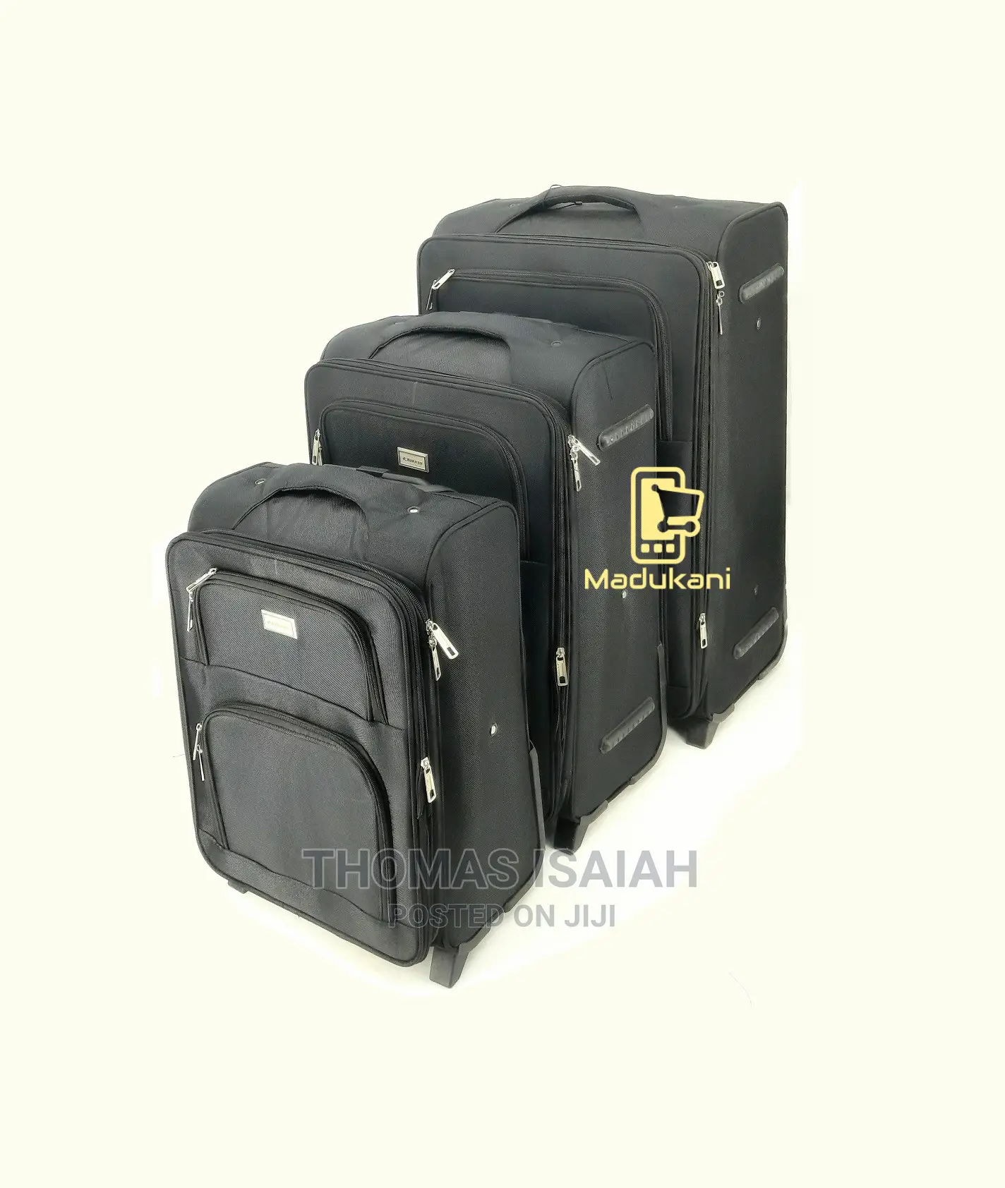 3PCS Softside Expandable Deluxe Luggage Suitcase With TSA Lo