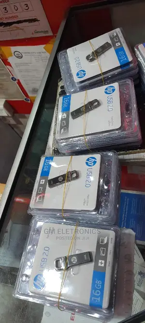 16GB Metallic Flash Drives (Hp).