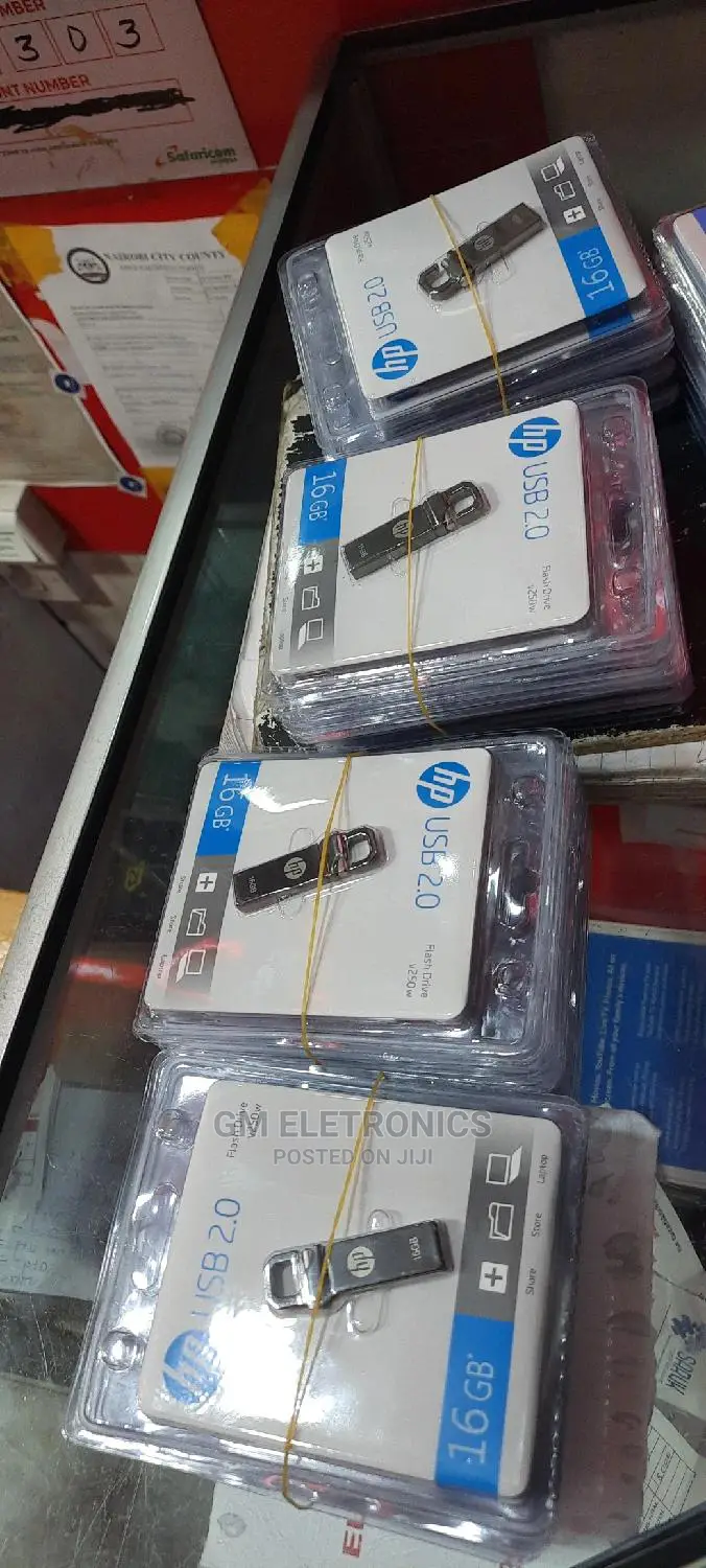 16GB Metallic Flash Drives (Hp).