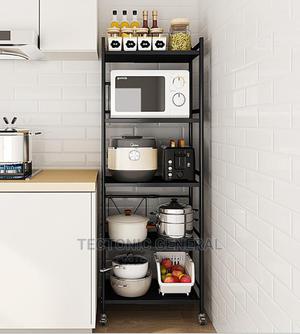 5tier Multifunctional Kitchen Organizing Storage Rack - thumbnail 2