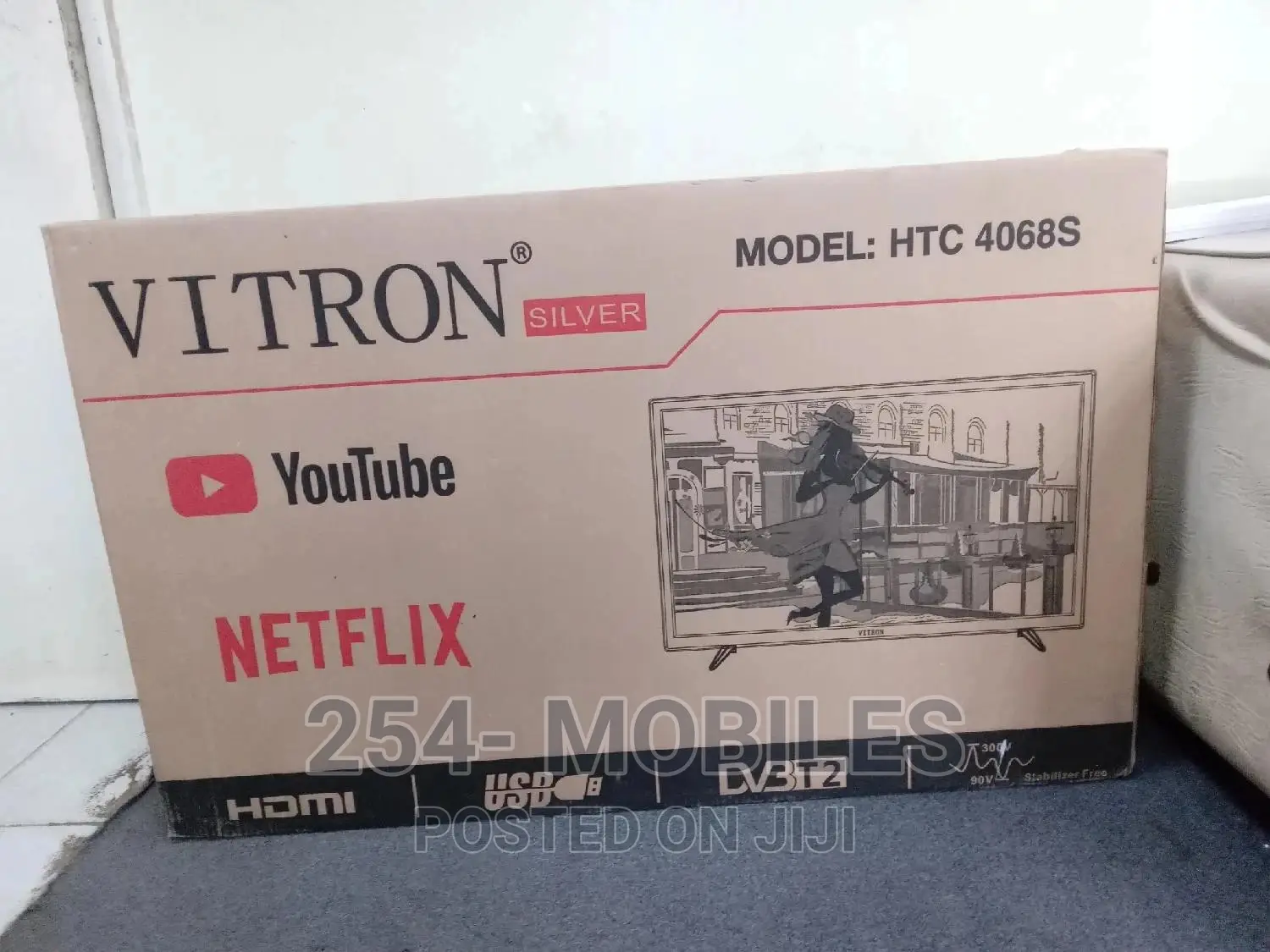 Vitron – 40” Smart Android TV FULL HD-BLACK