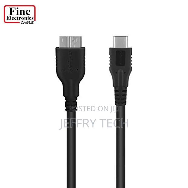 USB 3.1 Type C Cable Type C to Micro B Hard Drive Data Cable - thumbnail 3