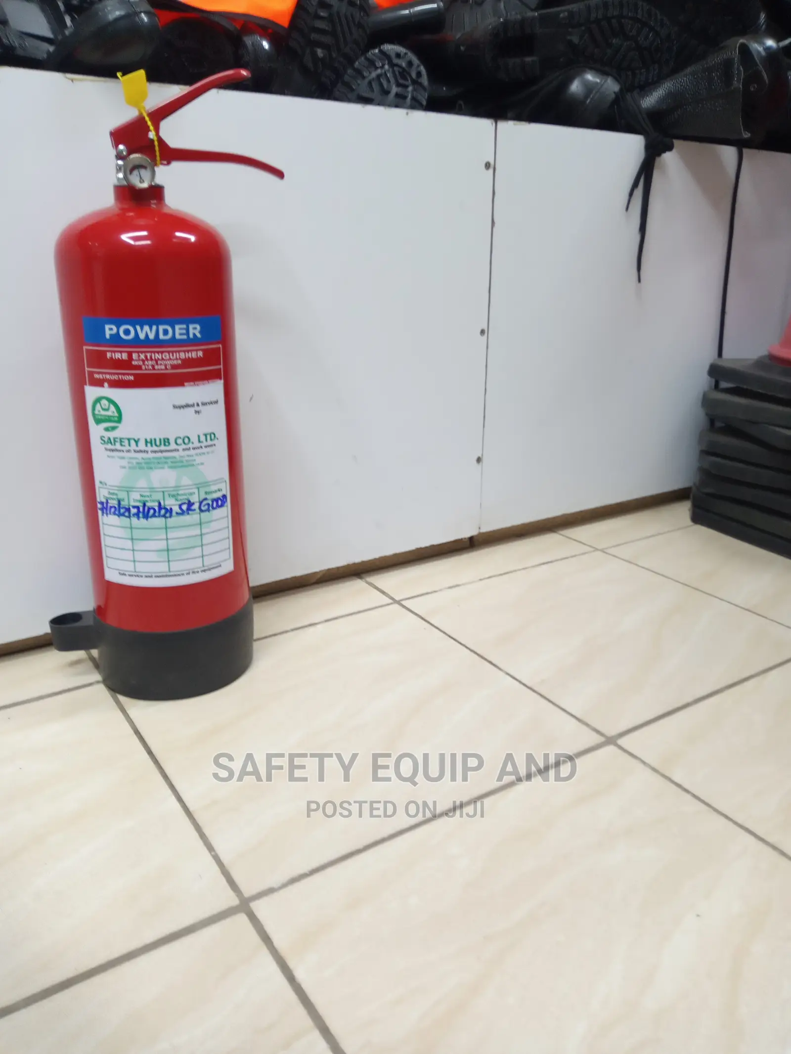 Yellow Powder Extinguishers