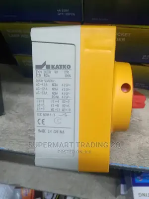 Changeover Switch 63amps