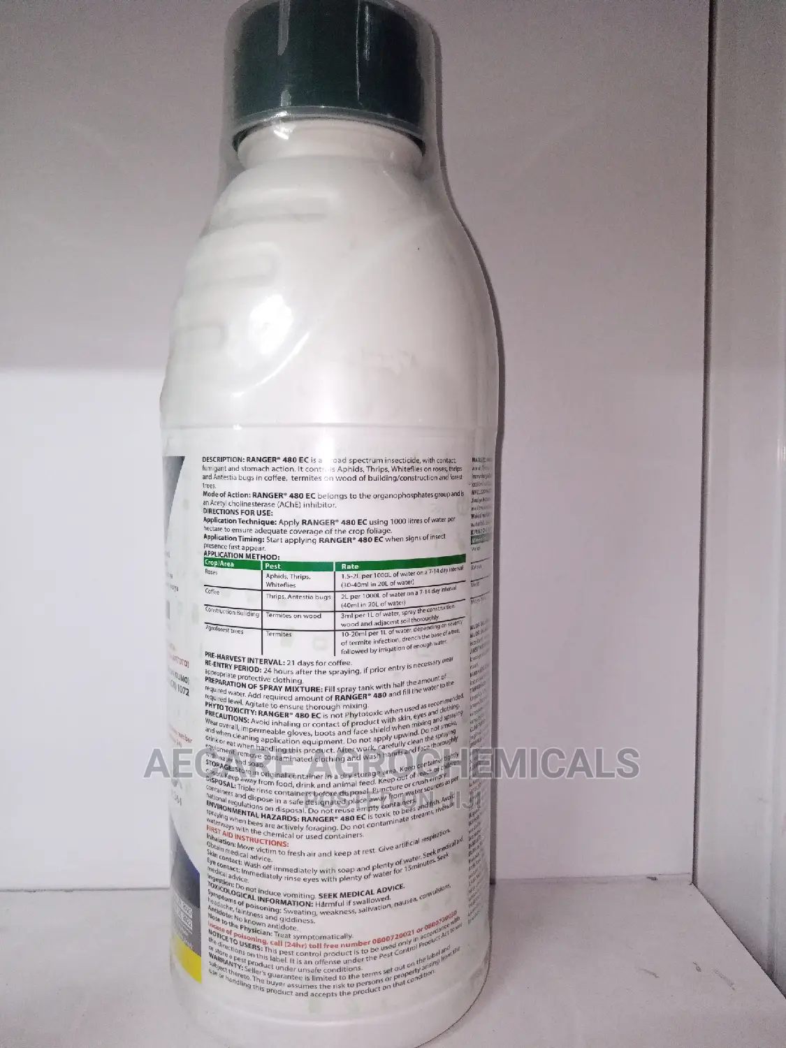 Ranger 480ec Insecticide 1litre