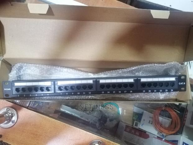 Dlink Patch Panel - main view