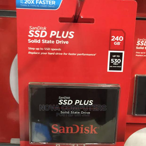 Sandisk PLUS 240gb 2.5" Sata Internal Ssd - main view