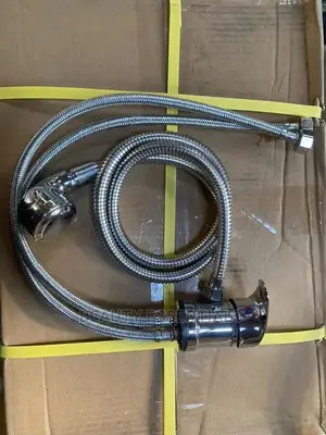 Mixer With Shower Pipe and Shower Head