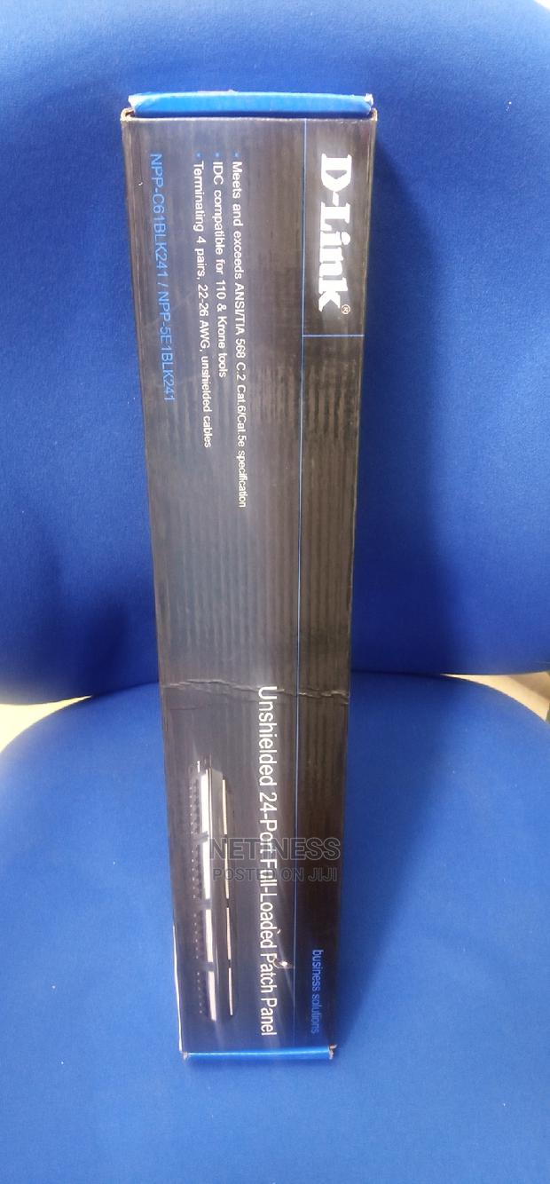 Dlink Cat 6 Patch Panel - main view