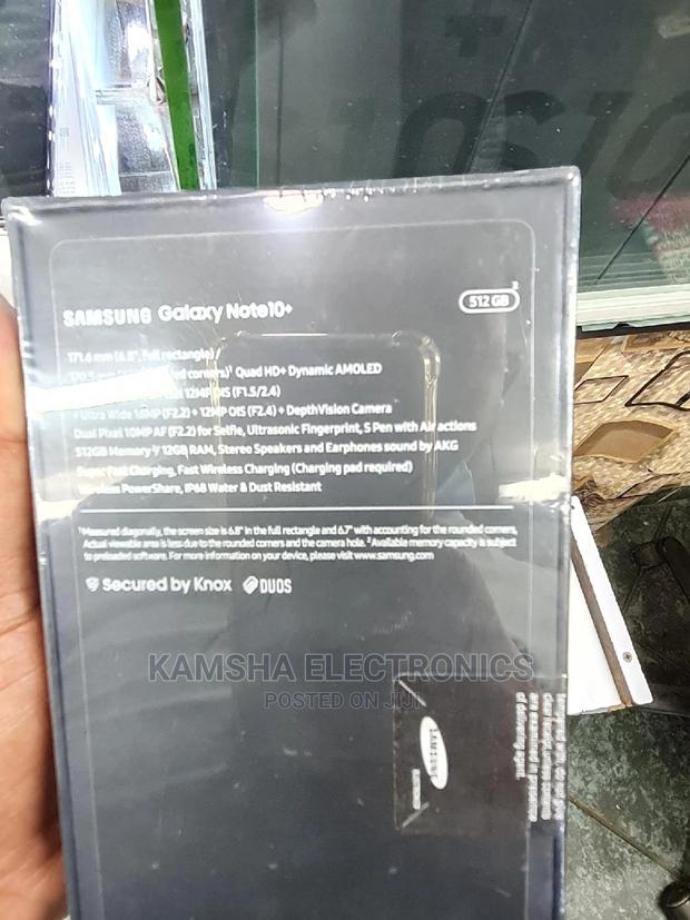 New Samsung Galaxy Note 10 Plus 5G 256 GB Silver - thumbnail 2