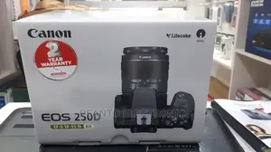 Canon Eos 250d DSLR Camera With 18-55mm