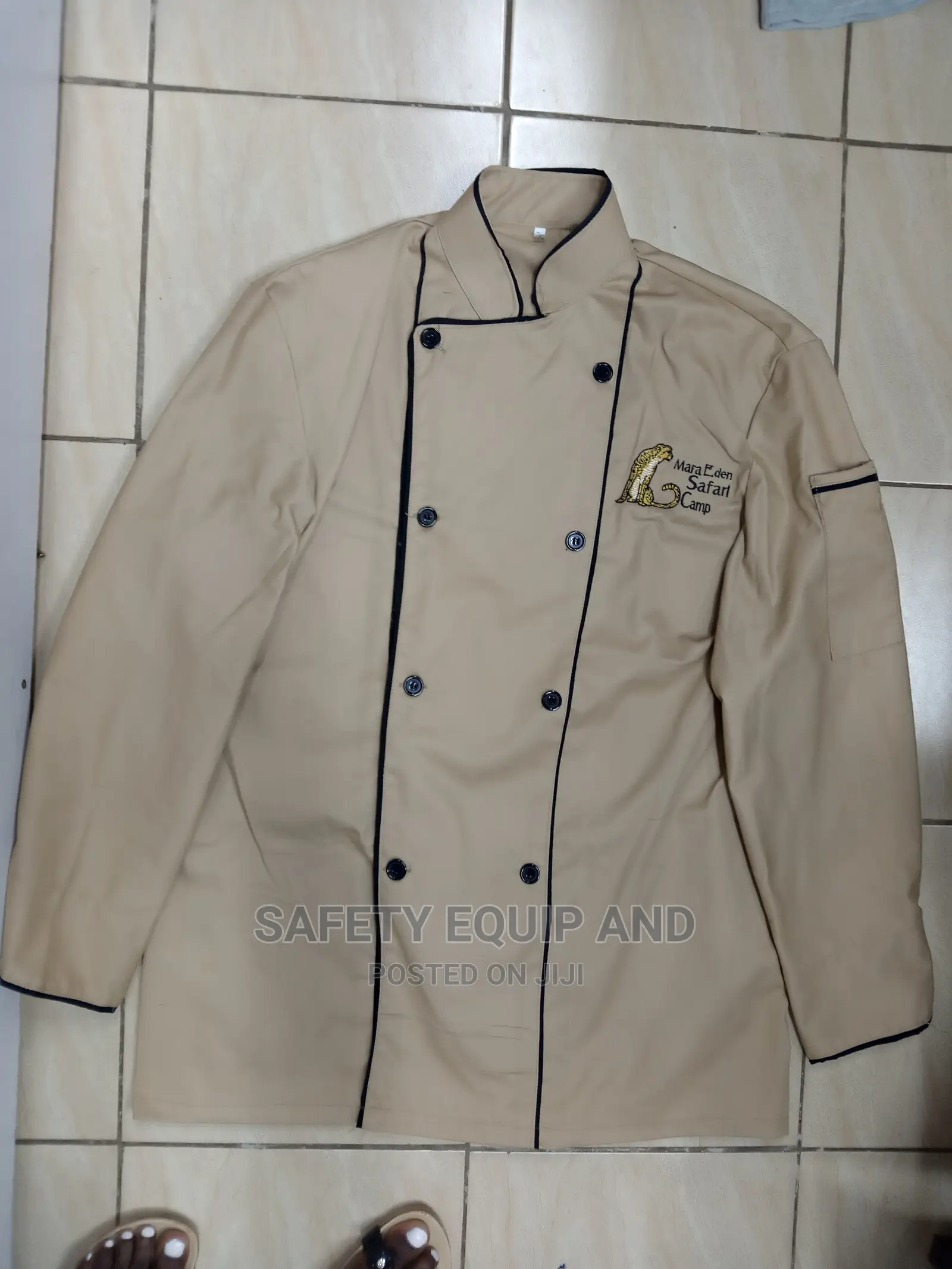 Safety Chef Coats-Buttoned