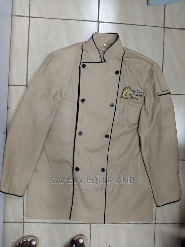Safety Chef Coats-Buttoned - main view