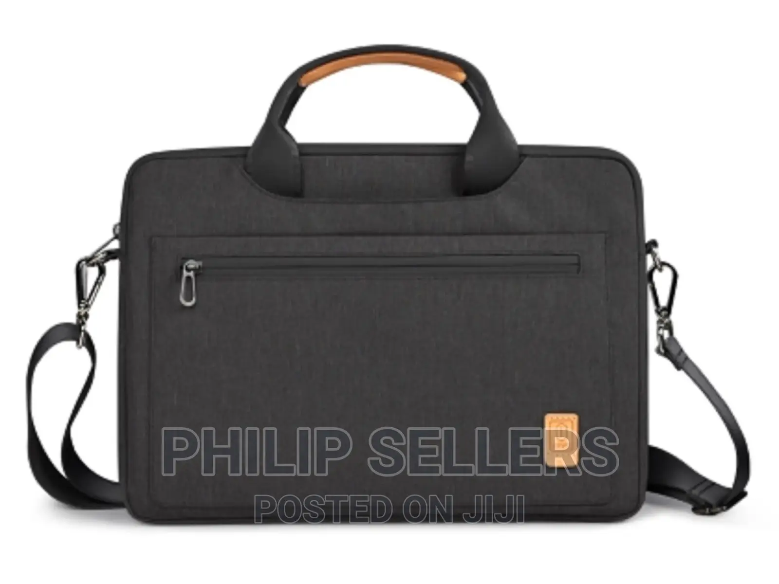 Pioneer Shoulder Laptop Bag 14 Inch - Black