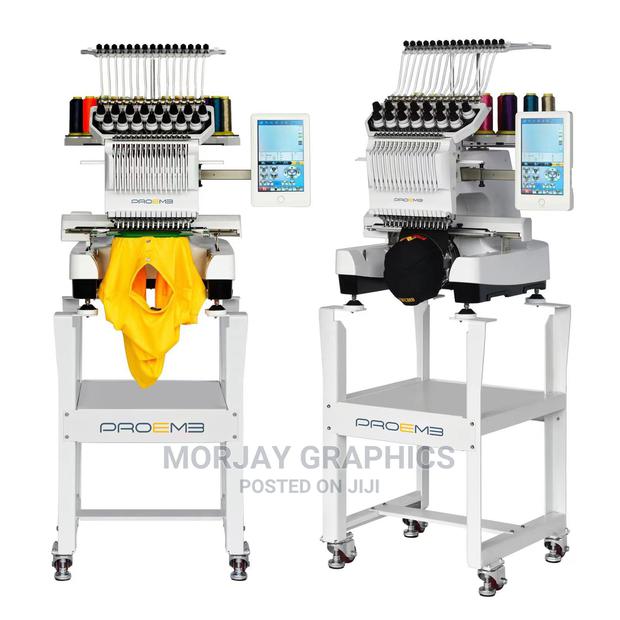 Computerized Embroidery Machine Clothes Single Head Embroide - main view